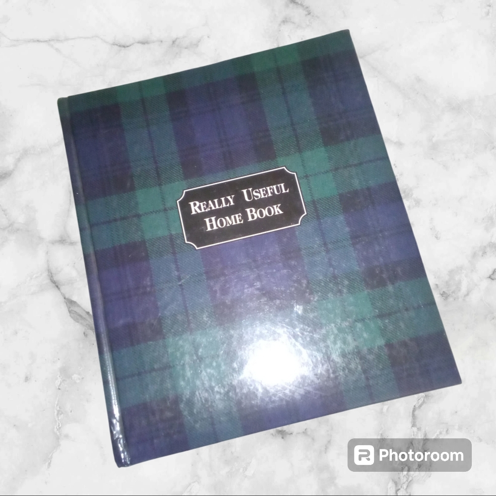 The "Really Useful Home Book" Hardcover Book